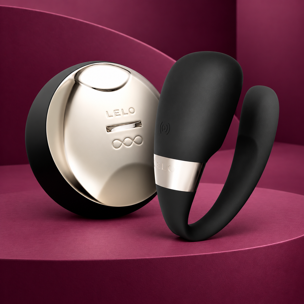 LELO TIANI 3 Insignia Design Edition Remote-Controlled Couples Vibrator — Black