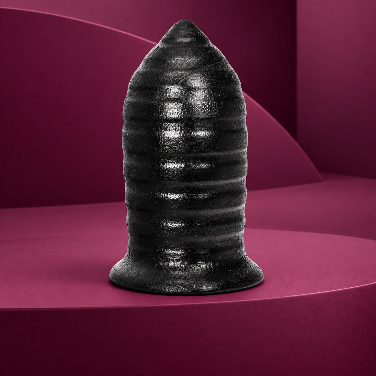 ALL Black Anal Plug, 16 cm