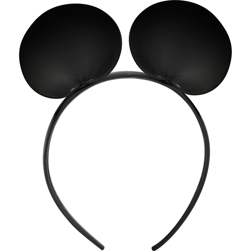 Coquette Chic Desire black mouse ears headband — supplier original