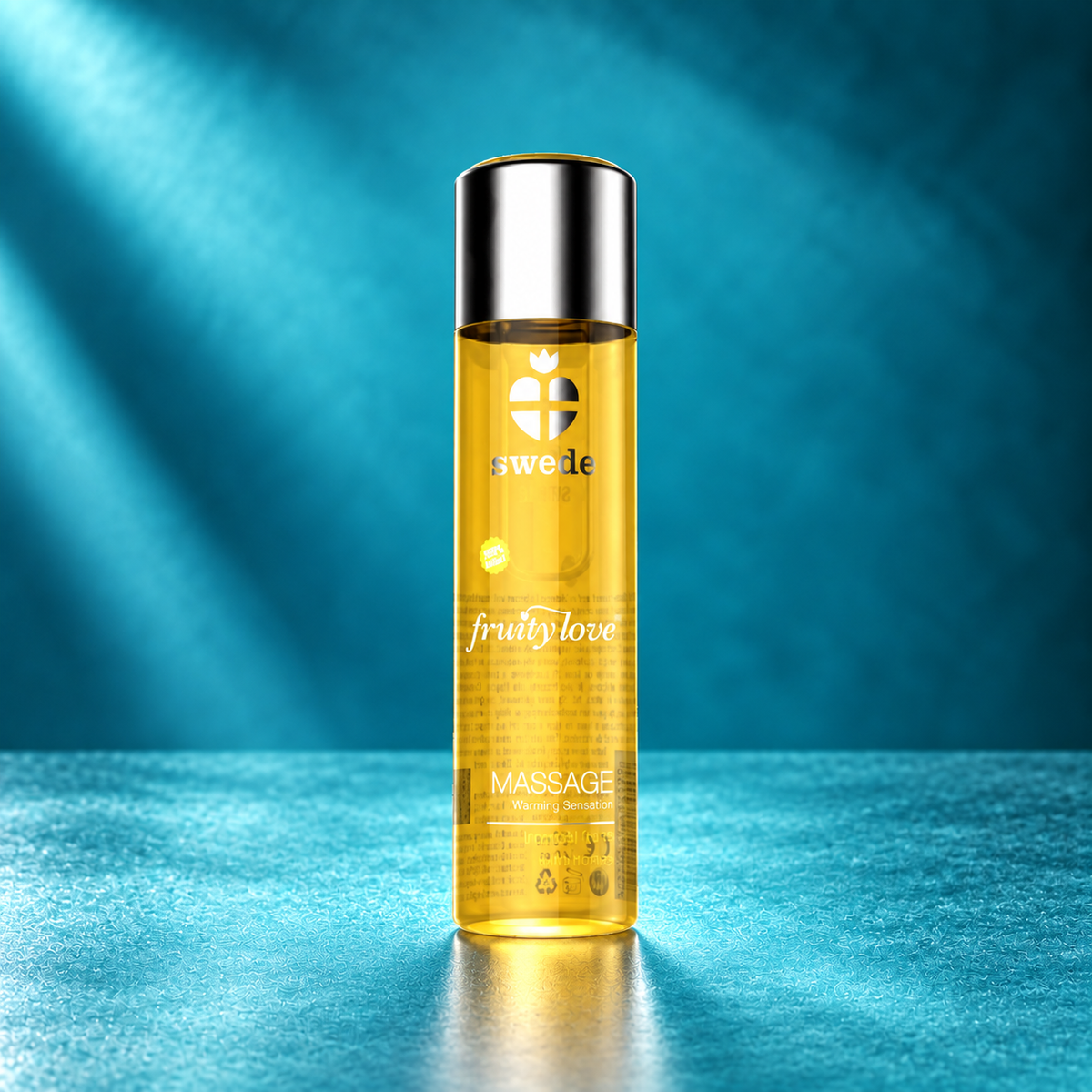 Swede Fruity Love Warming Massage Oil, Tropical Fruit & Honey, 120 ml