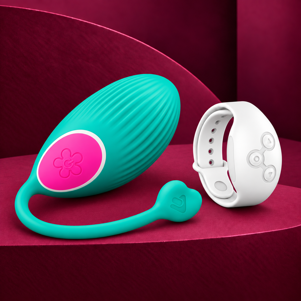 Wearwatch WatchMe Remote-Control Vibrating Egg, Seawater & Snow