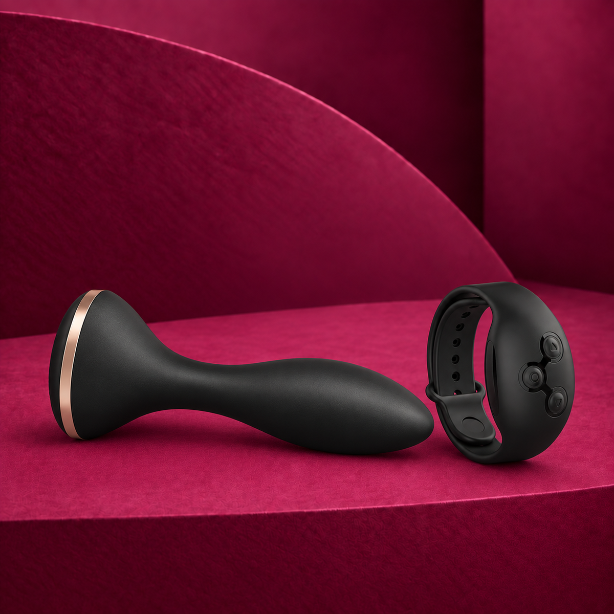 Anbiguo Watchme remote control vibrator anal plug vernet