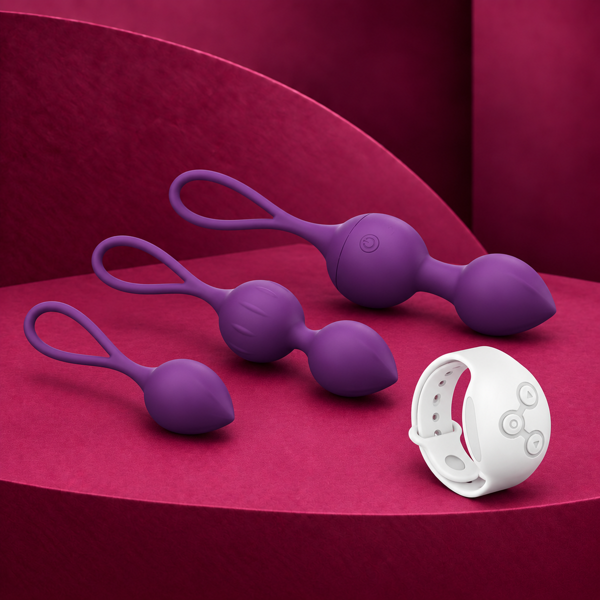 Rewolution Rewobeads vibrating balls remote control with watchme technology