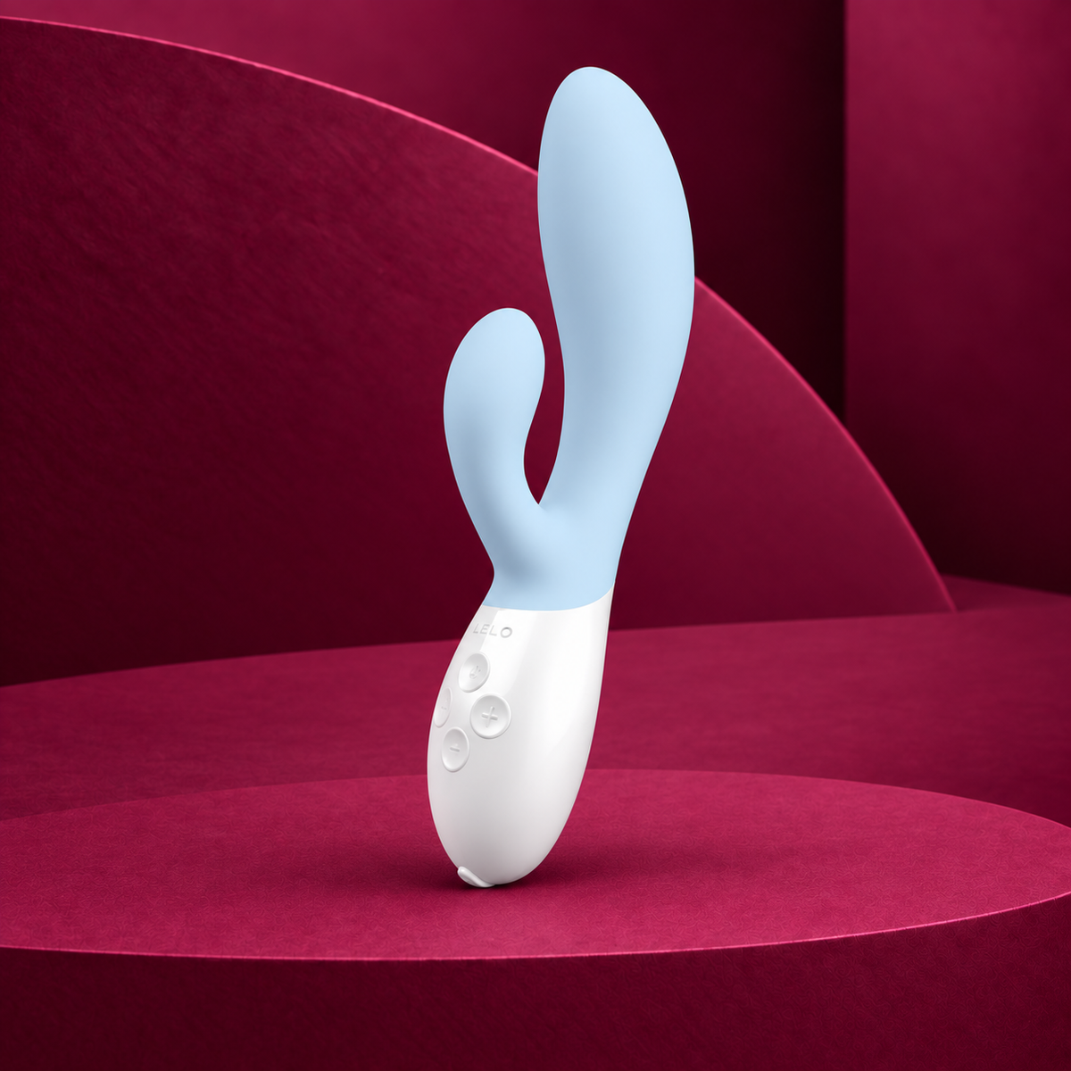 Lelo Ina 3 Luxury Rabbit Vibrator, Celeste