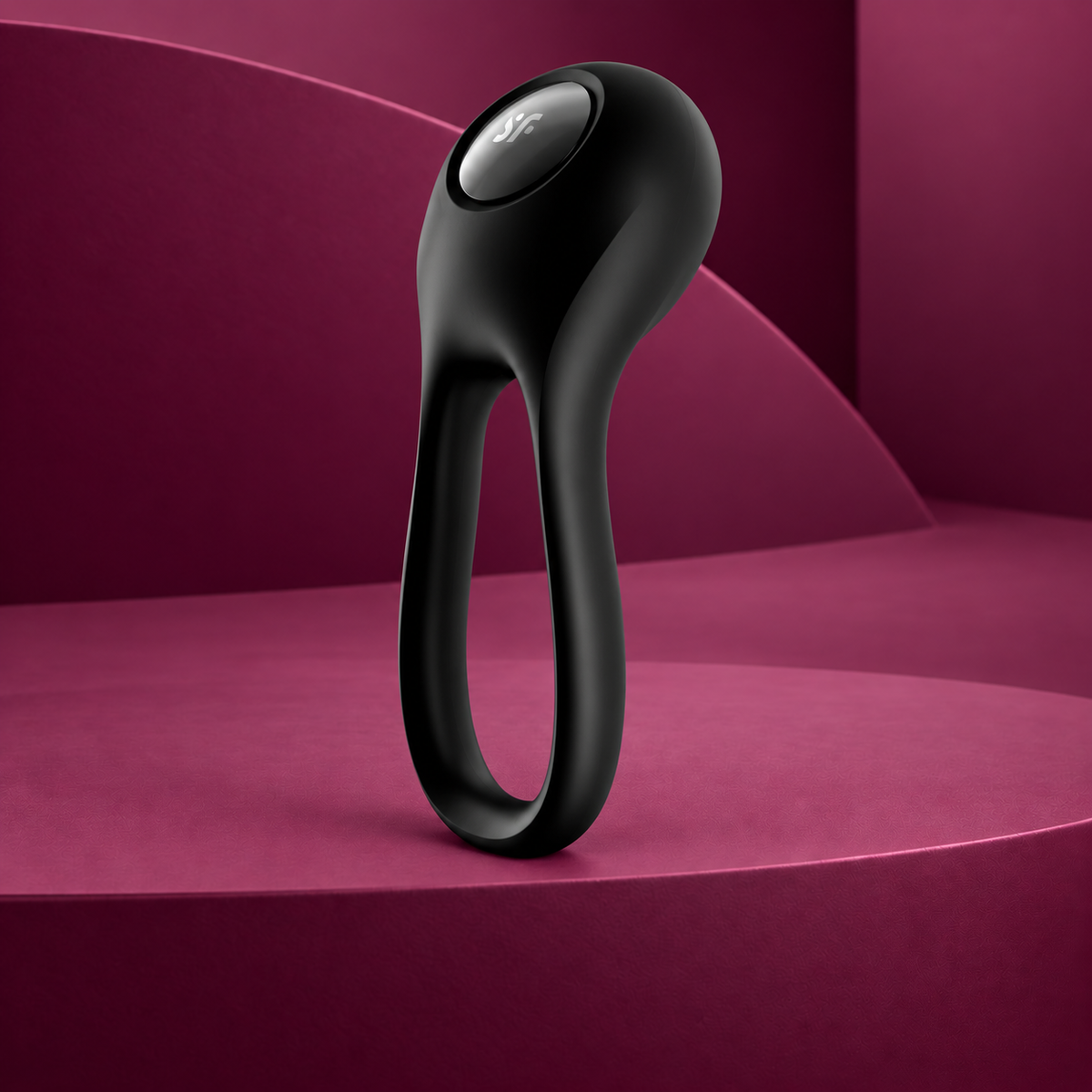 Satisfyer Majestic duo ring vibrator black