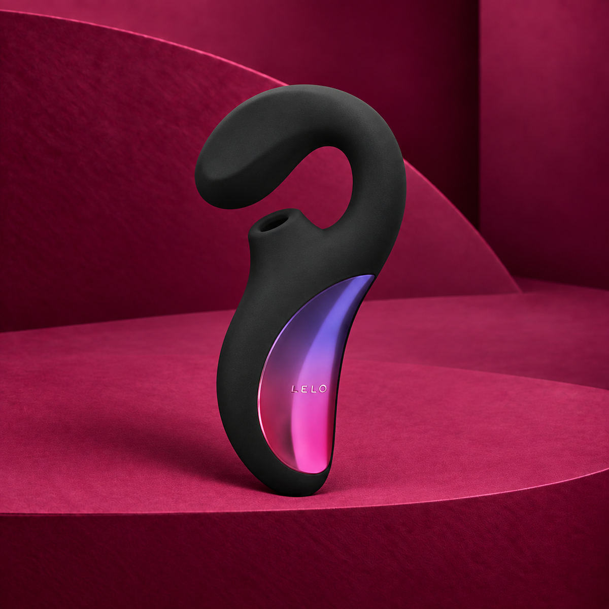 Lelo Enigma cruise double stimulation sonic massager black