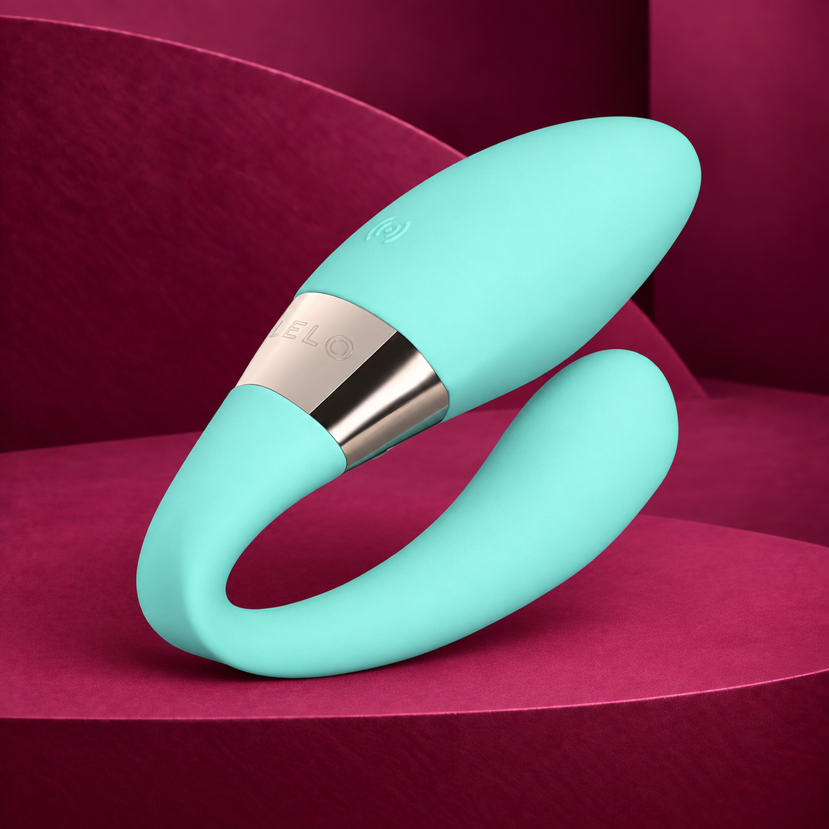Lelo — Tiani harmony aqua green couple massager
