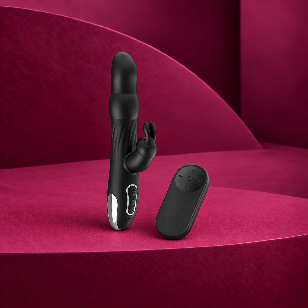 Brilly Glam Moebius Rabbit Vibrator & Rotator with WatchMe Remote Control