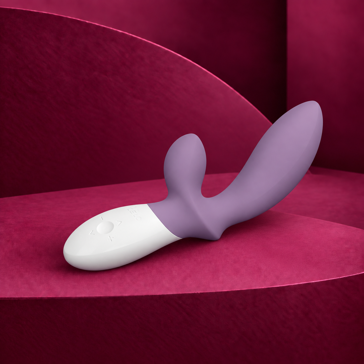 LELO Loki Wave 2, ljubičasta — ceo proizvod