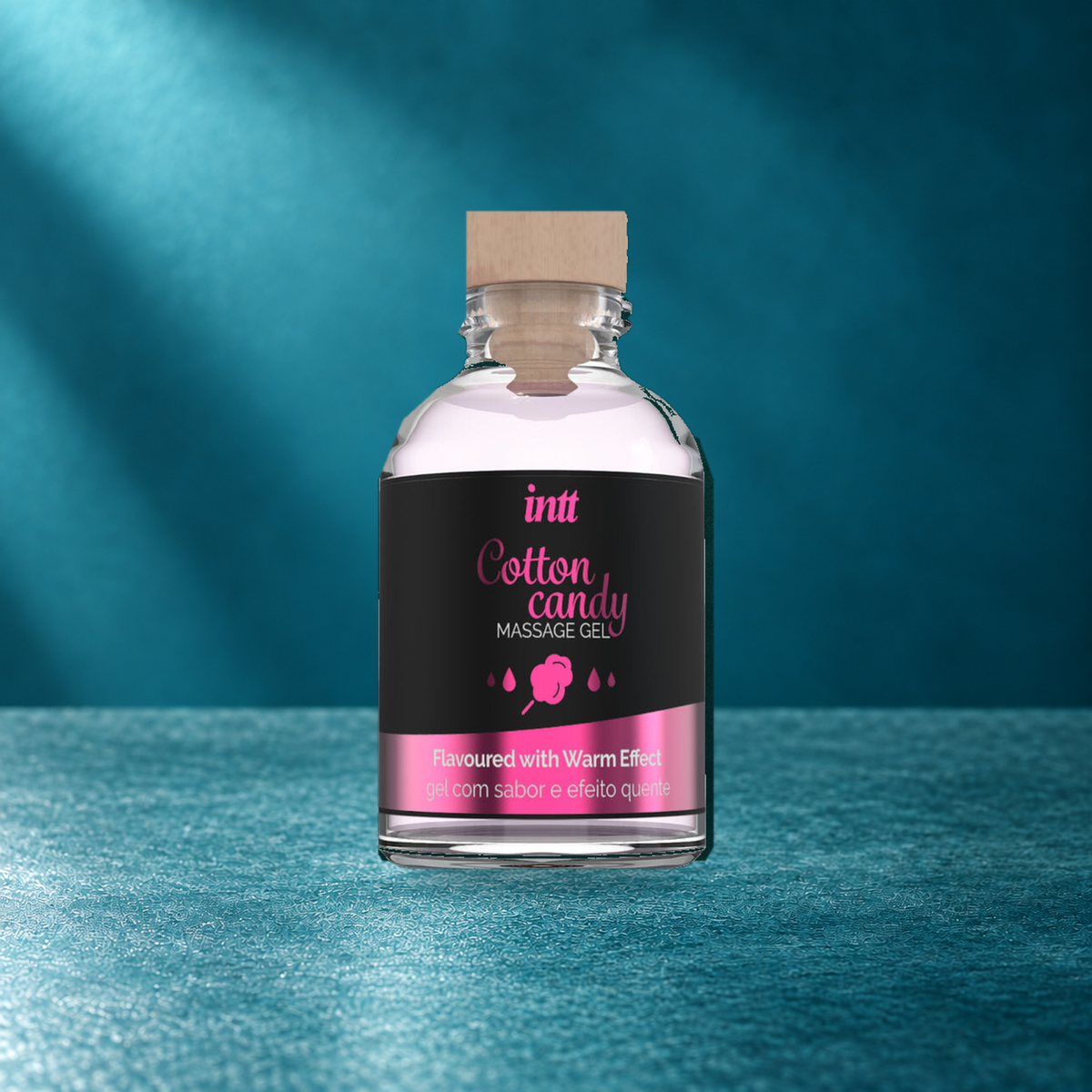 Intt Massage & Oral Sex Warming Massage Gel, Cotton Candy