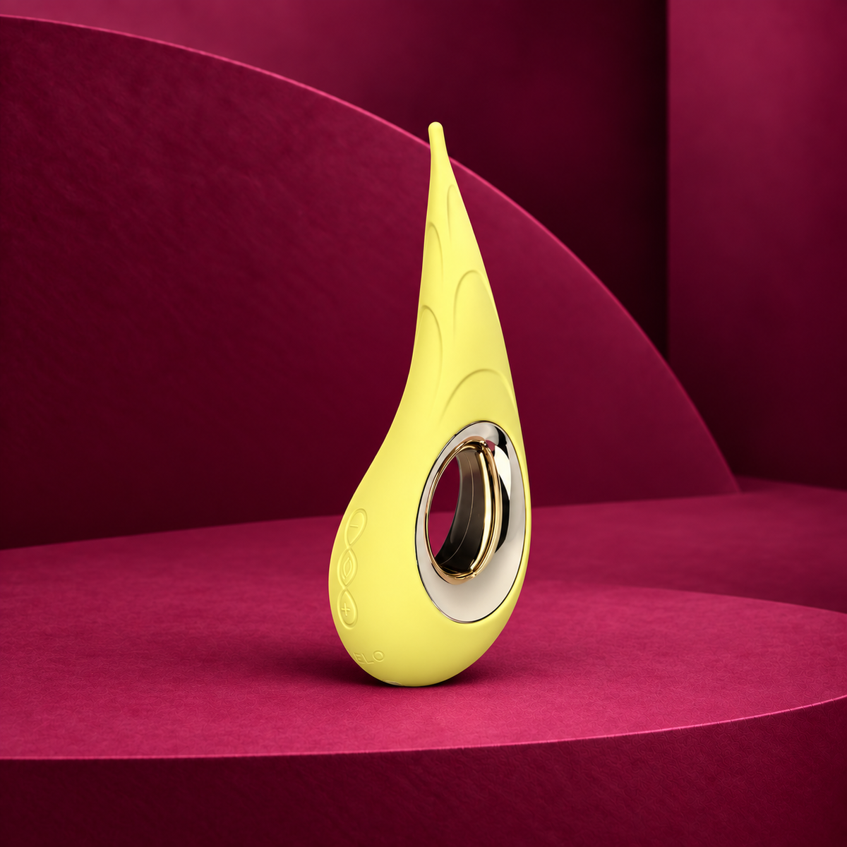 Lelo Dot Cruise Clitoral Stimulator 3 Colors — Yellow