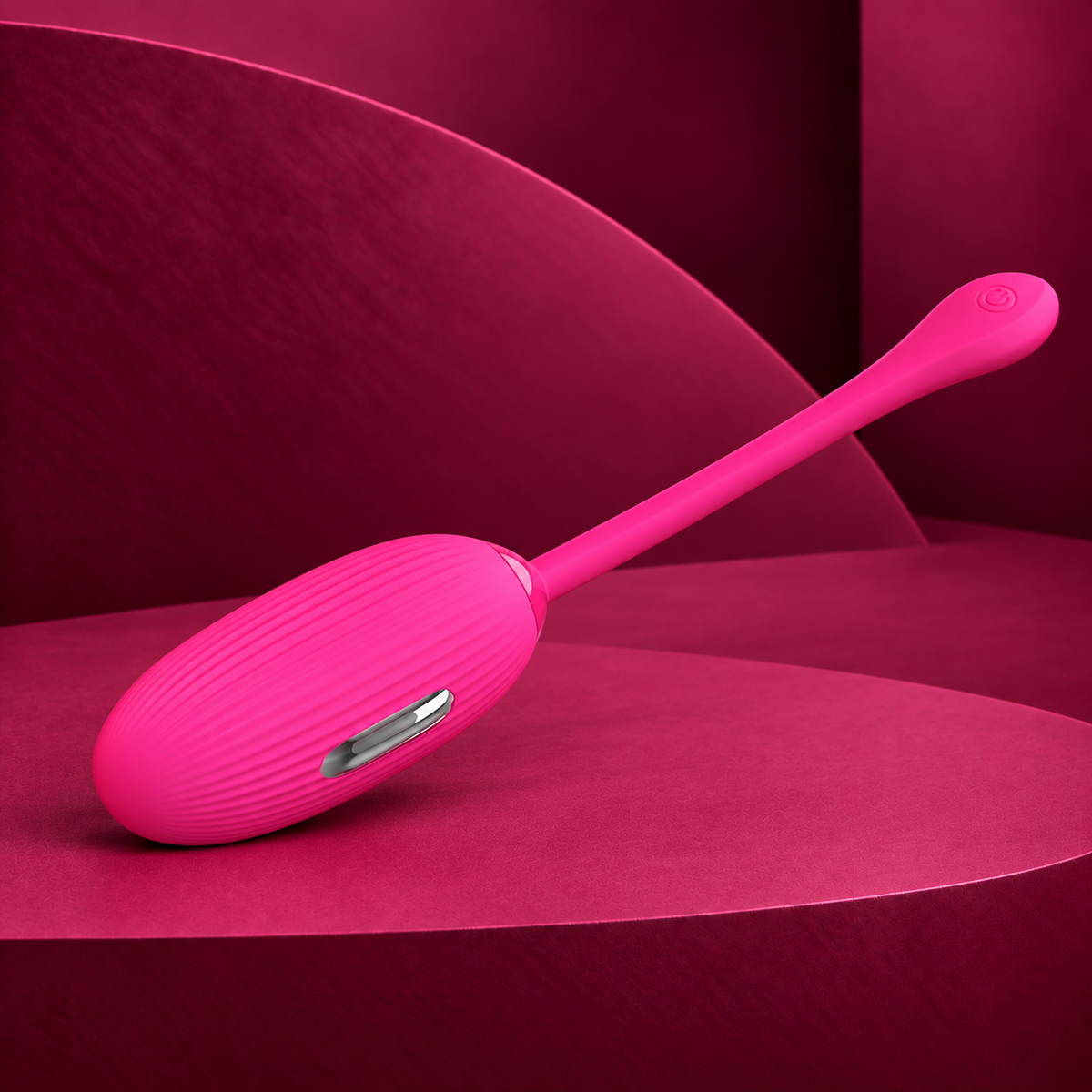 Pretty Love Doreen rechargeable vibrating egg, magenta