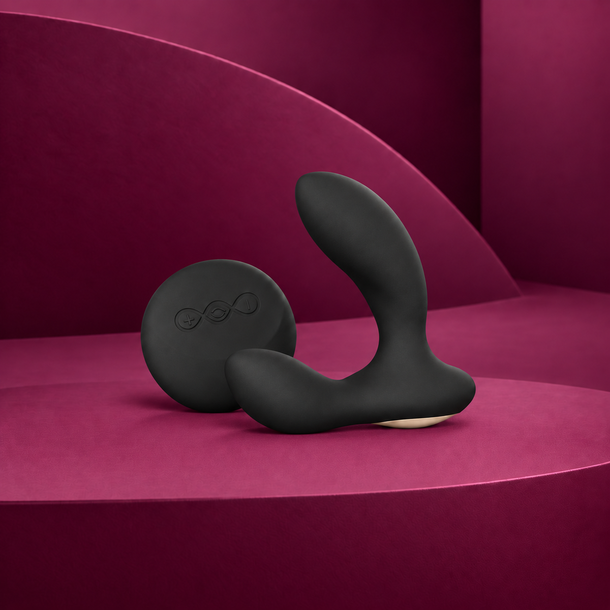 LELO Hugo 2 Remote-Control Prostate Massager 2 Colors — Black