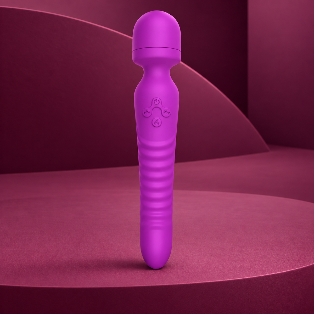 Armony Mission massager & vibrator heat effect fuchsia — Purple