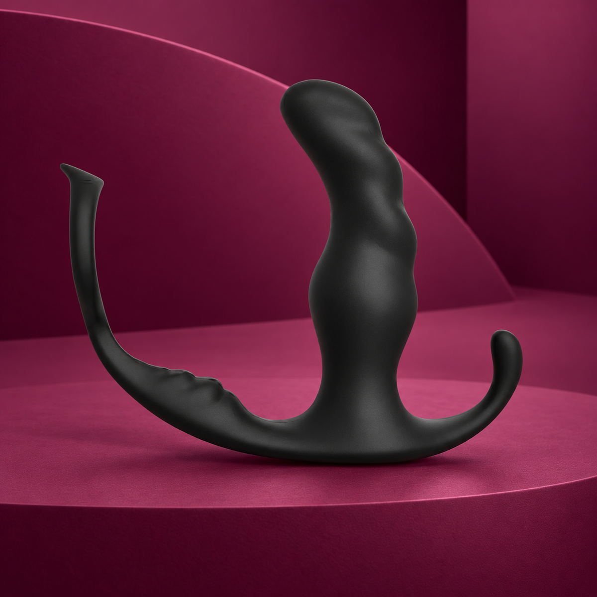Armony Knight vibrator anal prostate & ring remote control black