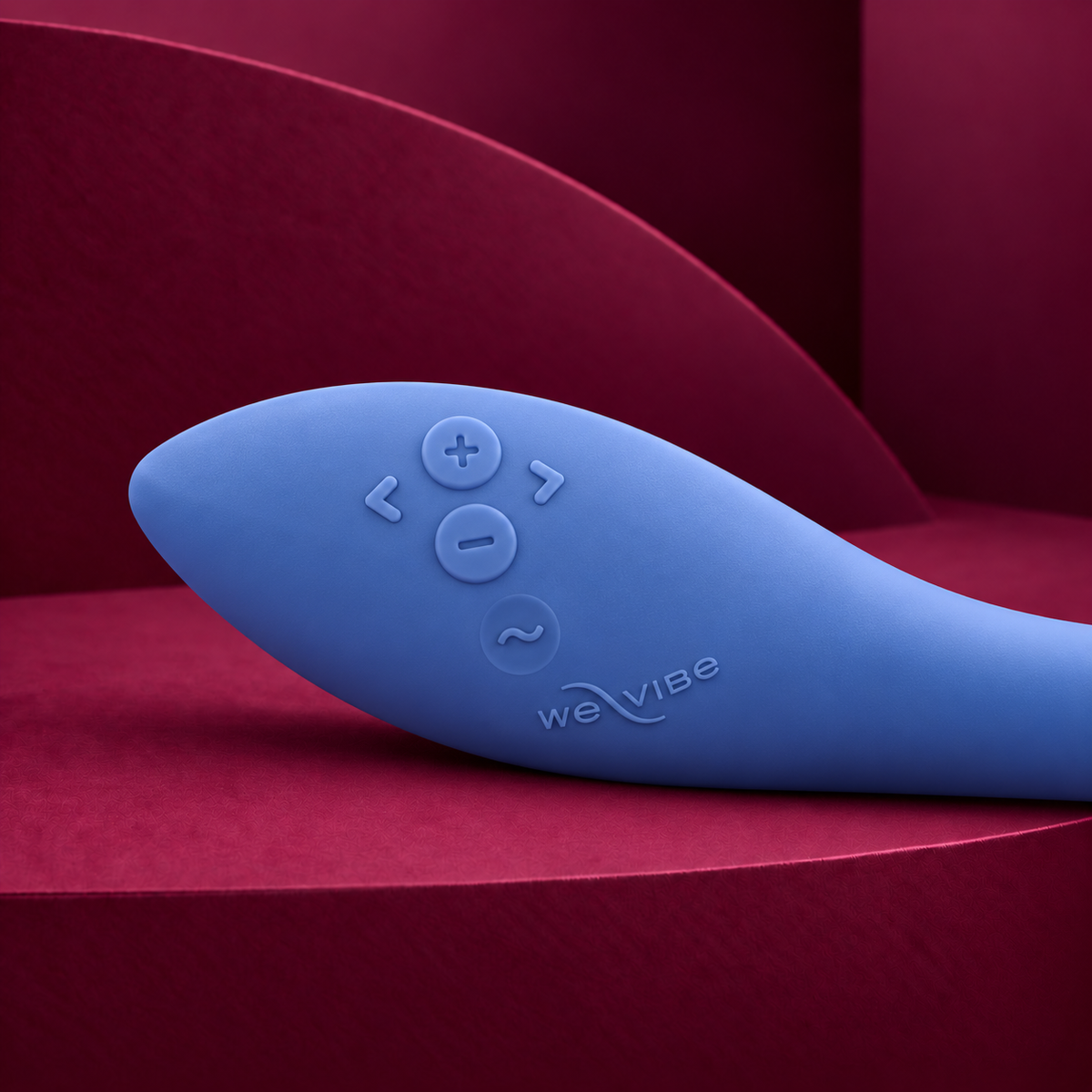 We-Vibe Rave 2 Blue — controls and material detail