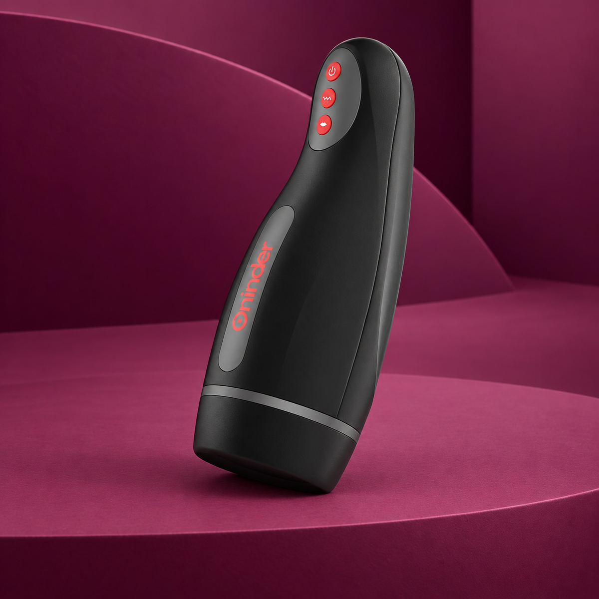 Oninder Seoul App-Controlled Rechargeable Male Masturbator, 10 Speeds
