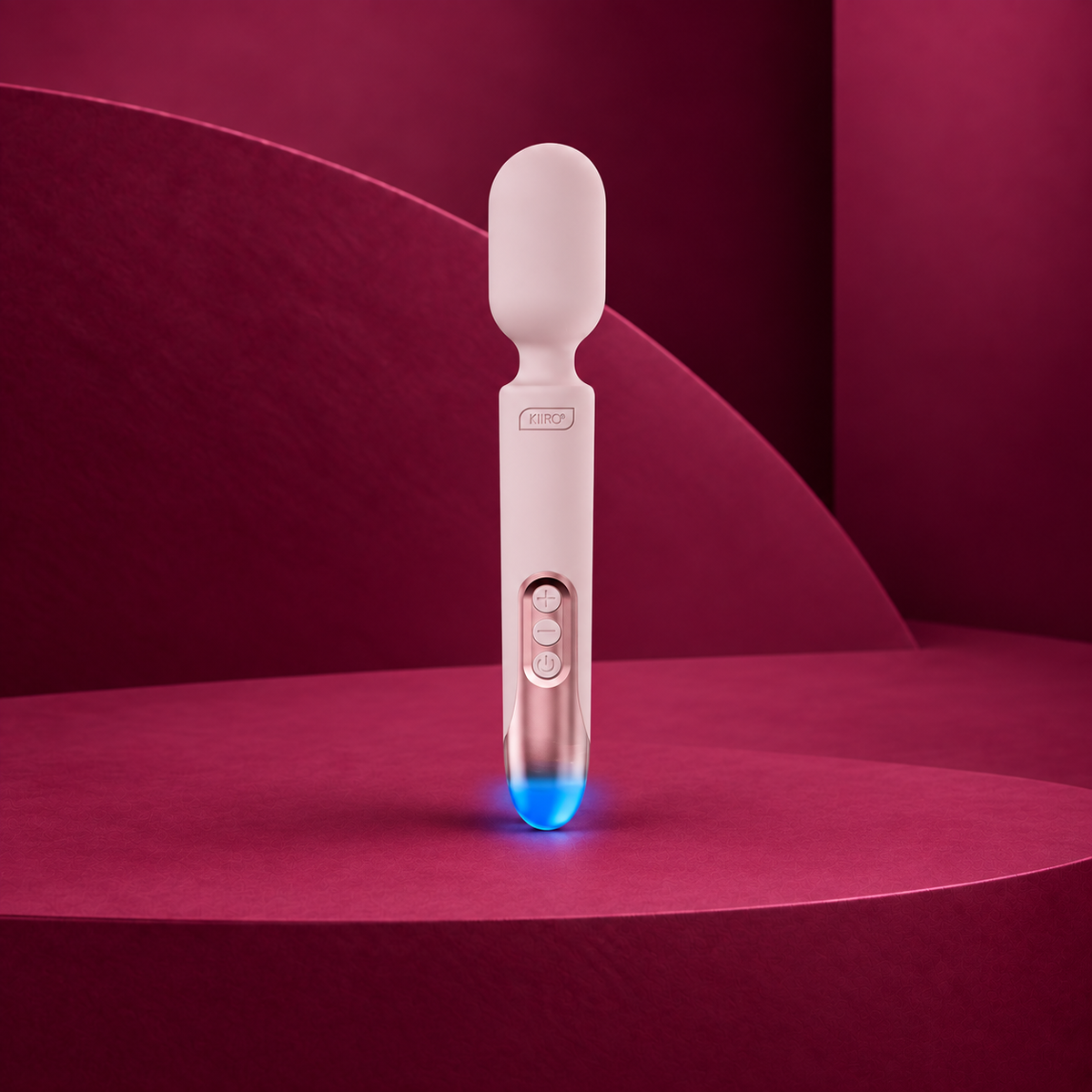 Kiiroo Prowand vibrator wand remote control + free app pink