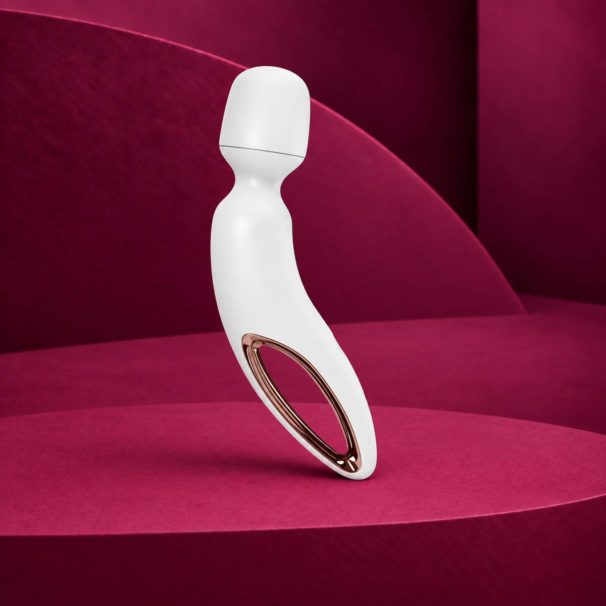 Satisfyer Wand-erland Vibrating Massager White/Black