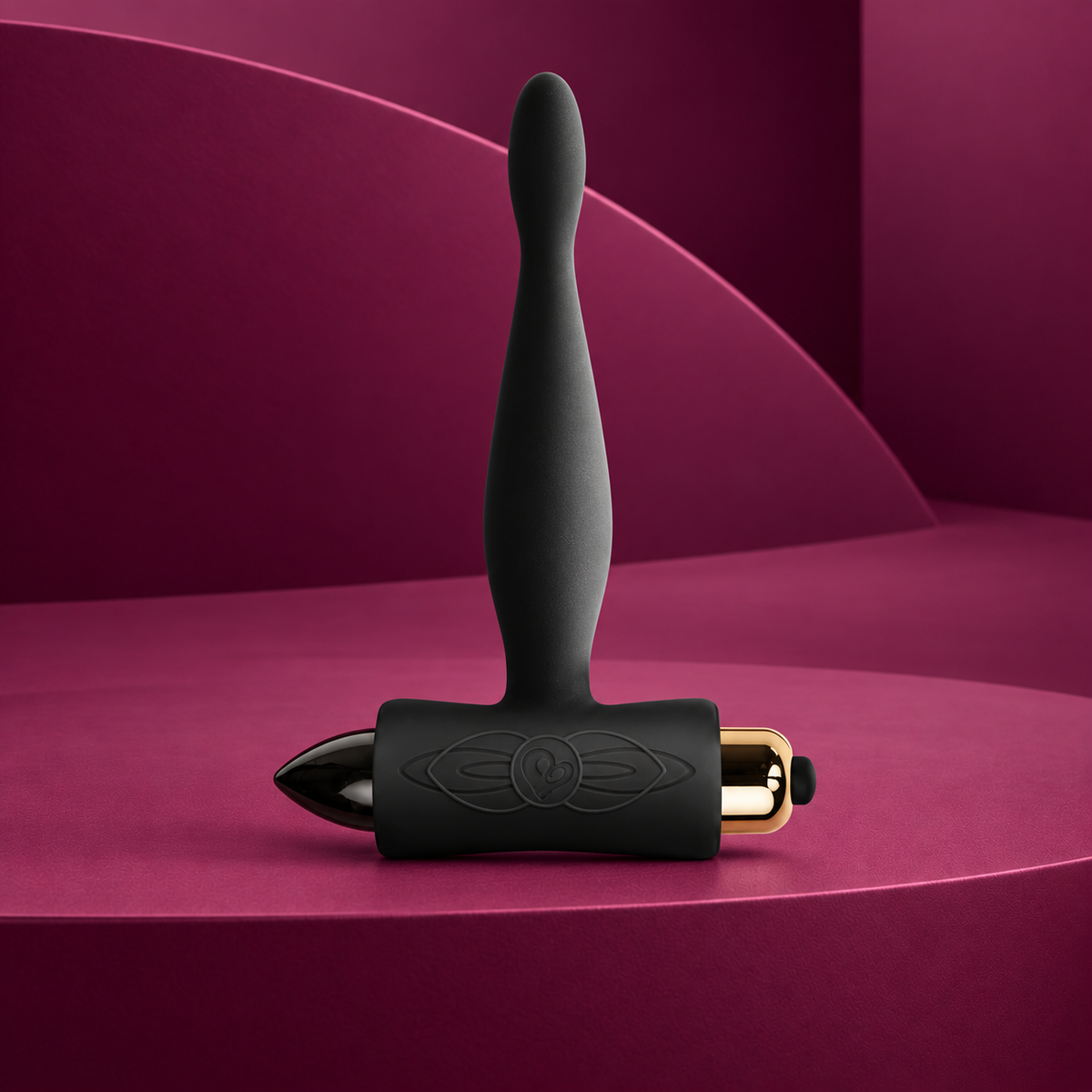 Rocks-Off Petite Sensations Teazer Vibrating Anal Plug Black/Purple