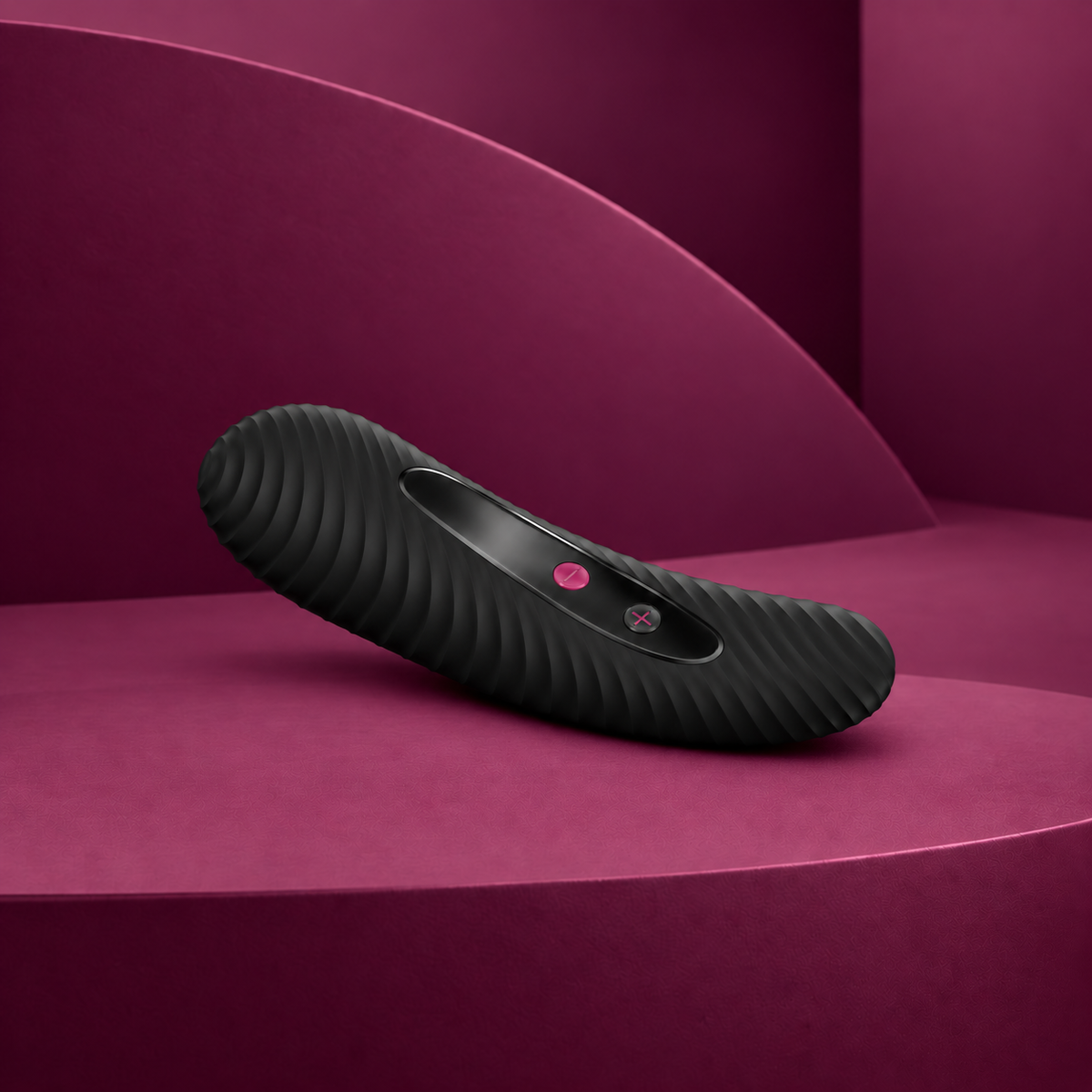 FUN Factory Laya III Lay-On Vibrator Black/Bottle Green/Raspberry