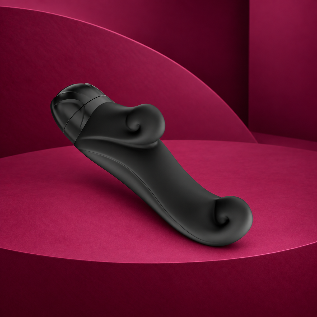 FUN Factory Ocean Mini Vibrator Black/Aquamarine