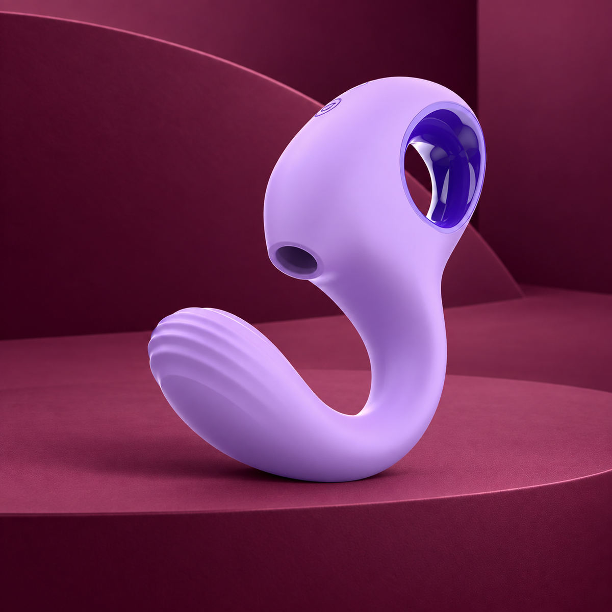 Intense Baxter Suction and Vibration Stimulator, Violet