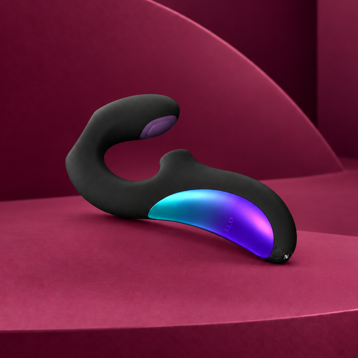 Lelo Enigma double sonic vibrator point g black