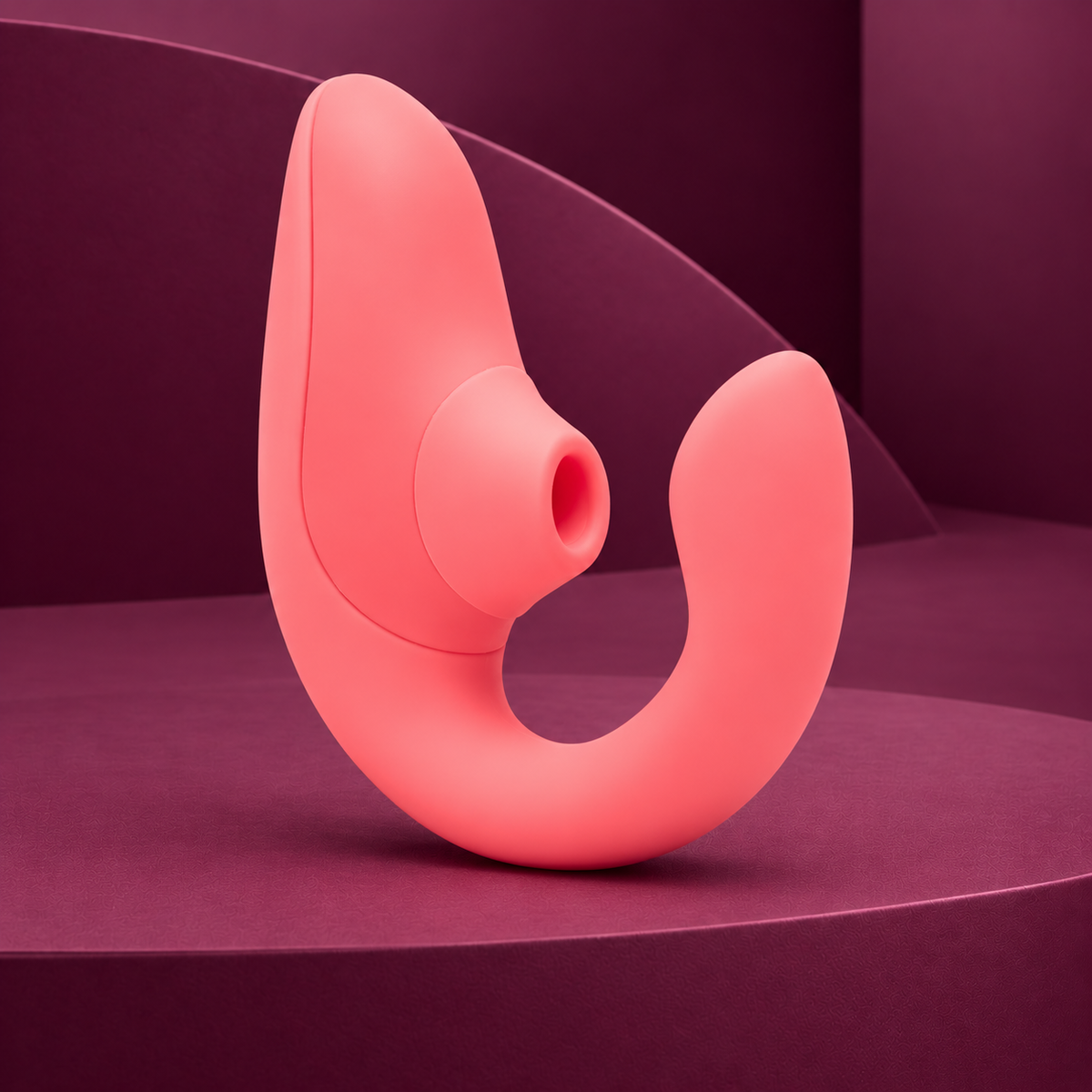 Womanizer Blend Rabbit Vibrator — Vibrant Rose