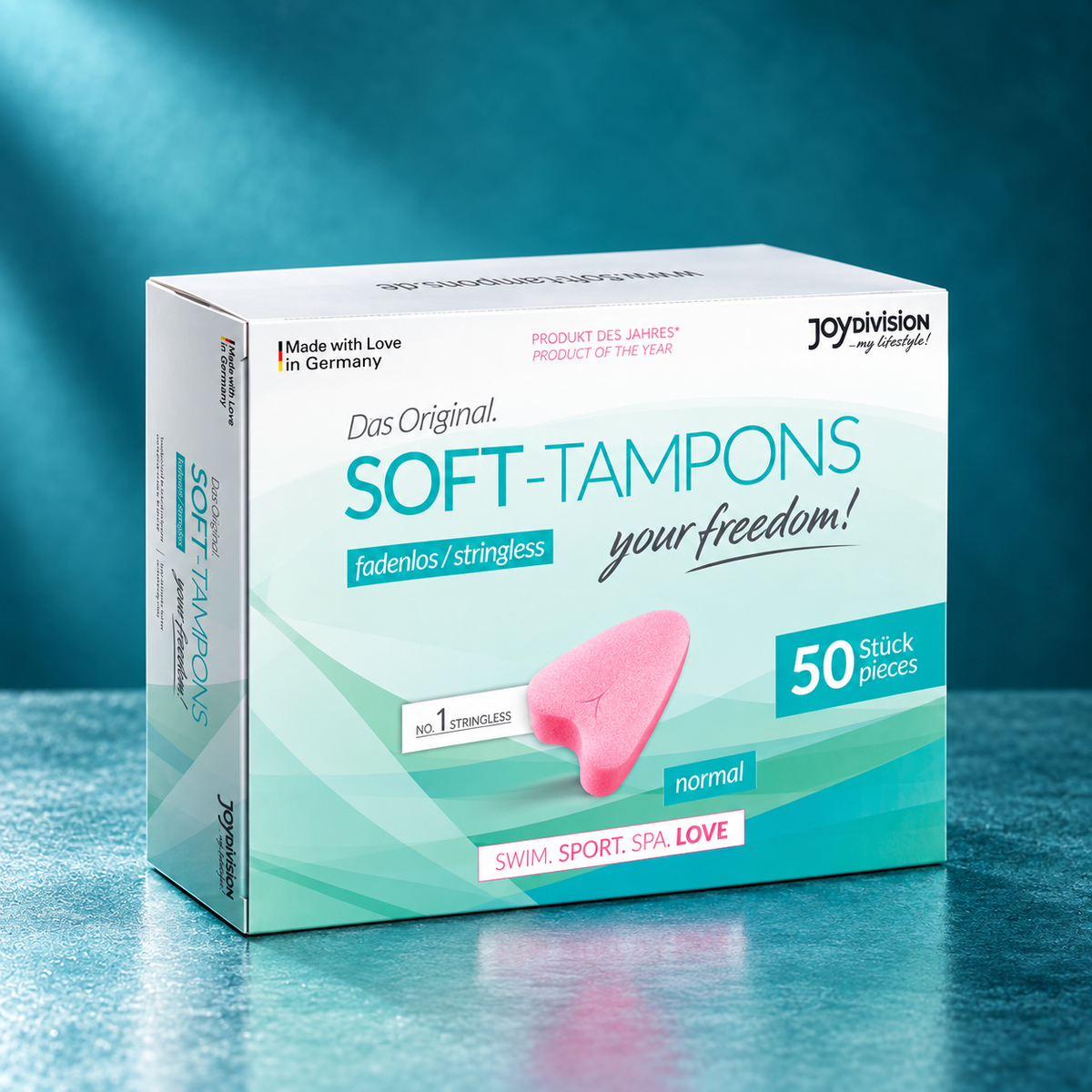 Joydivision Original Soft Tampons, 50 Pack
