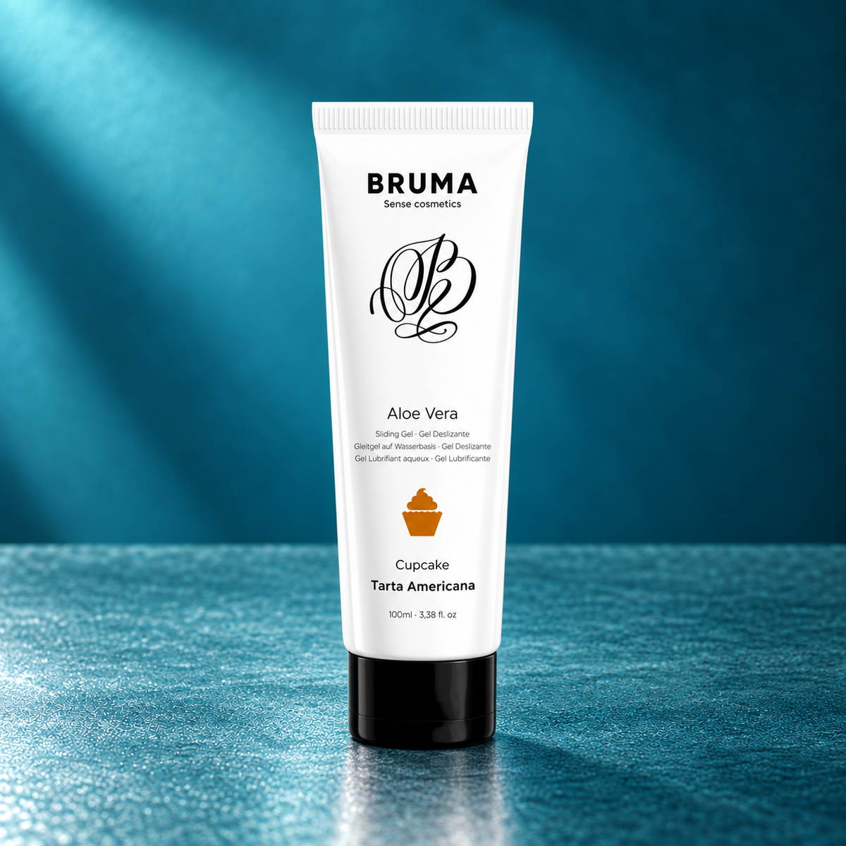Bruma Aloe vera sliding gel cupcake flavor 100 ml