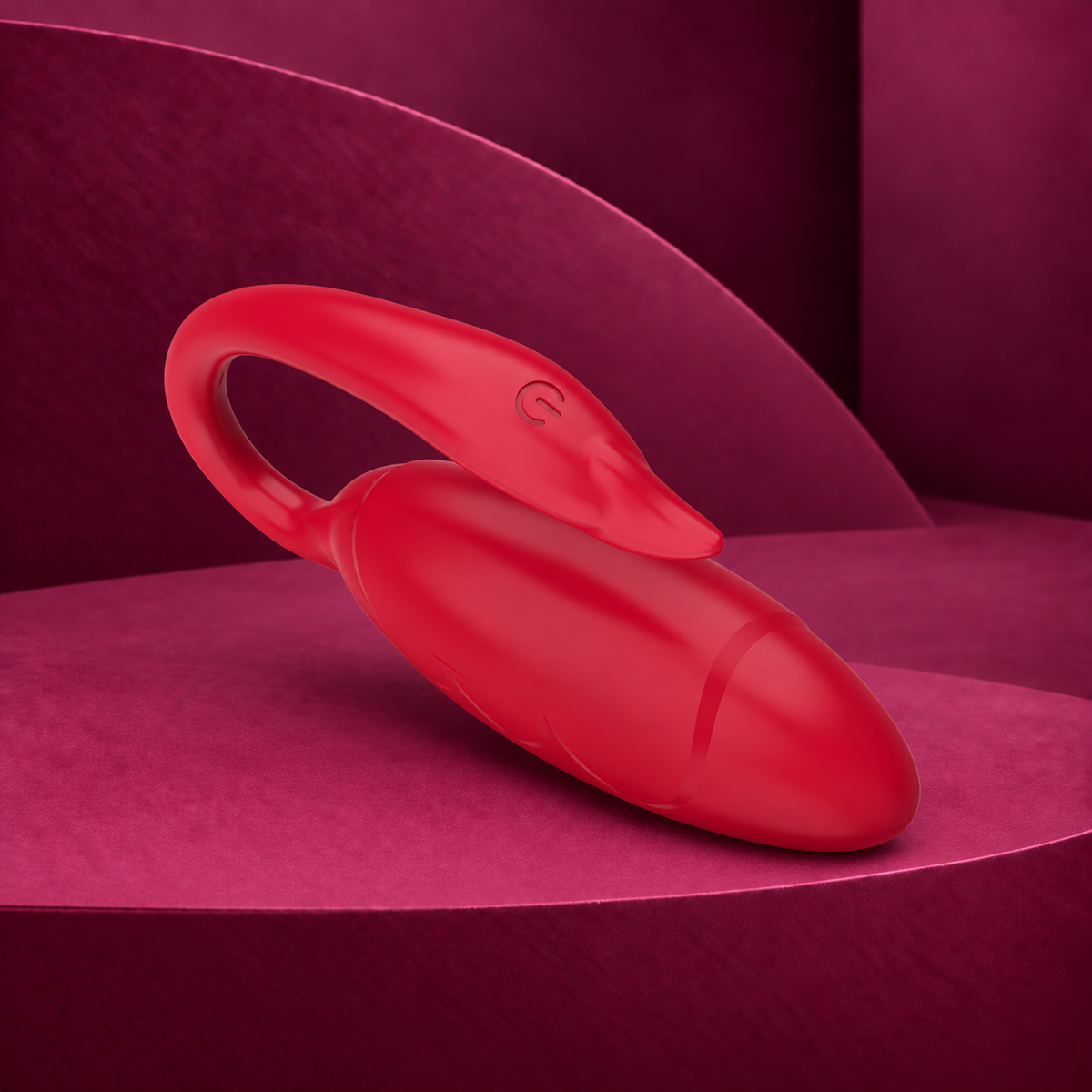 Armony Bird vibrator for couples red