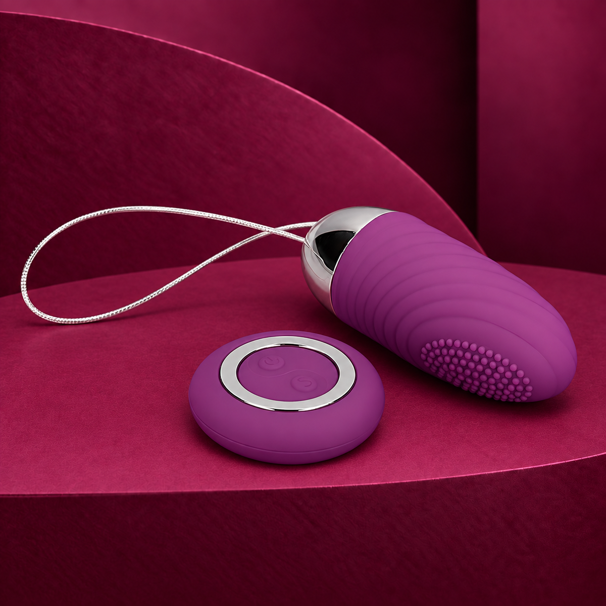 Armony Jiuuy granular vibrating egg remote control violet