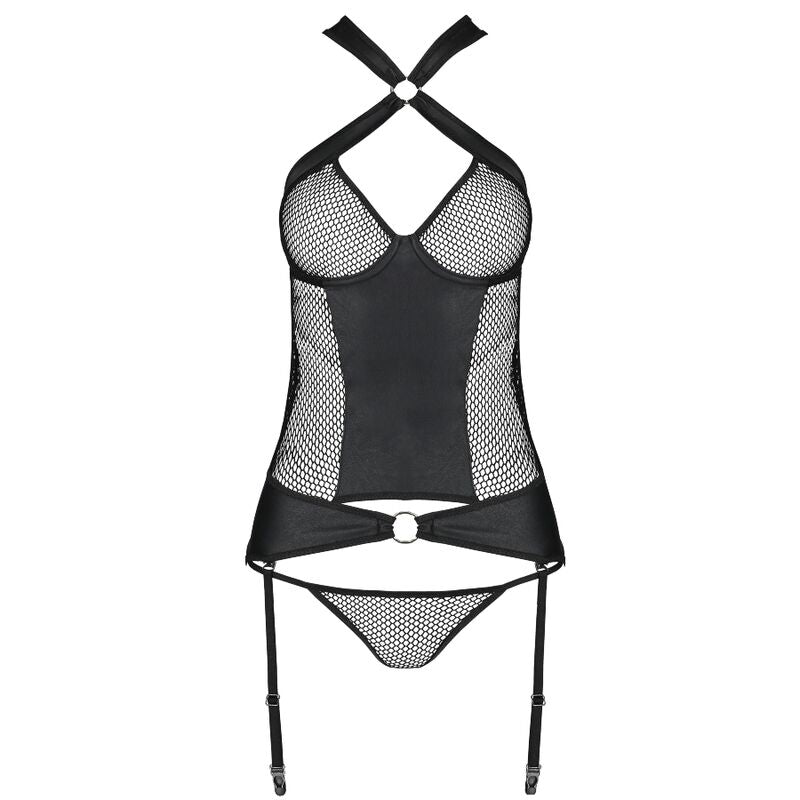 Passion — Amanda ecological leather corset — S/M & L/XL