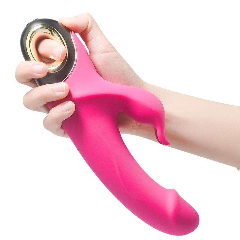 ARMONY - METEOR DILDO VIBRATOR RABBIT ROTATOR FUCHSIA