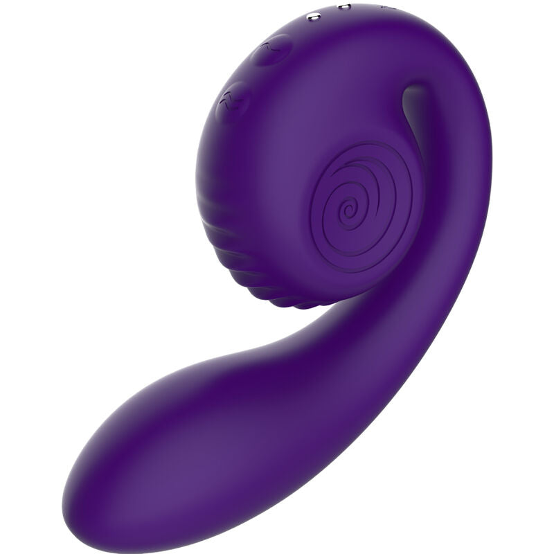 SNAIL VIBE - GIZI DUALNI STIMULATOR LJUBIČASTI