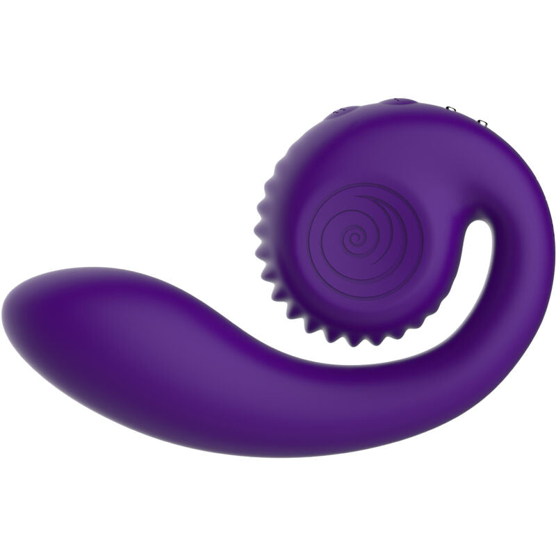 SNAIL VIBE - GIZI DUALNI STIMULATOR LJUBIČASTI