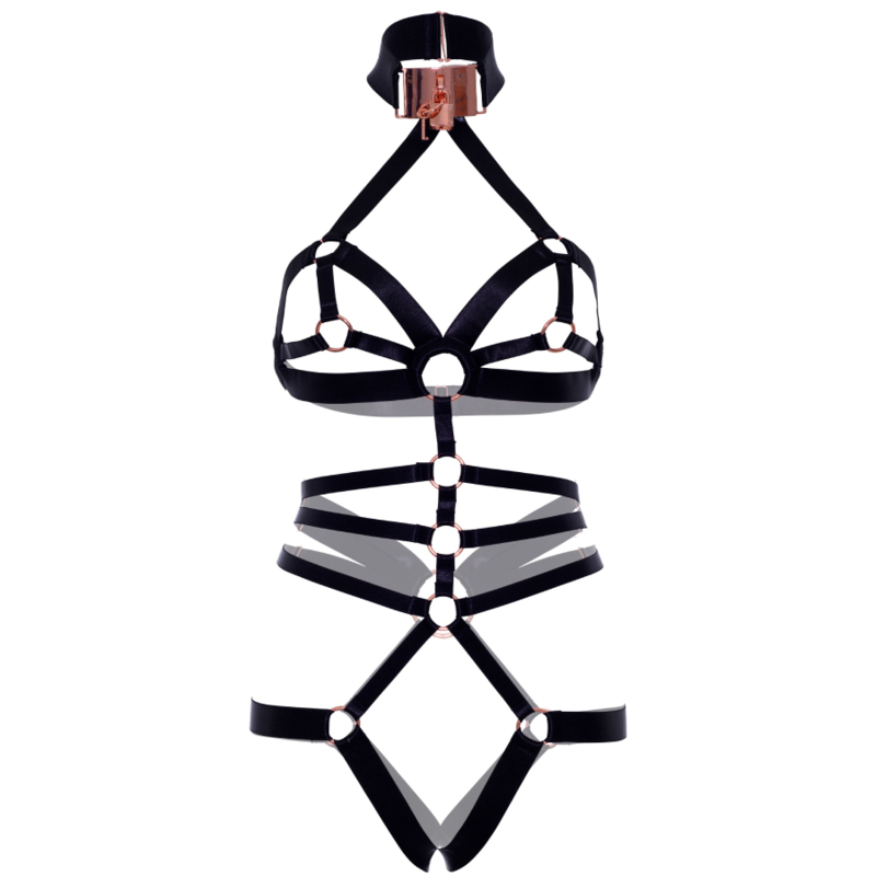 LEG Avenue — Crotchless elastic body harness