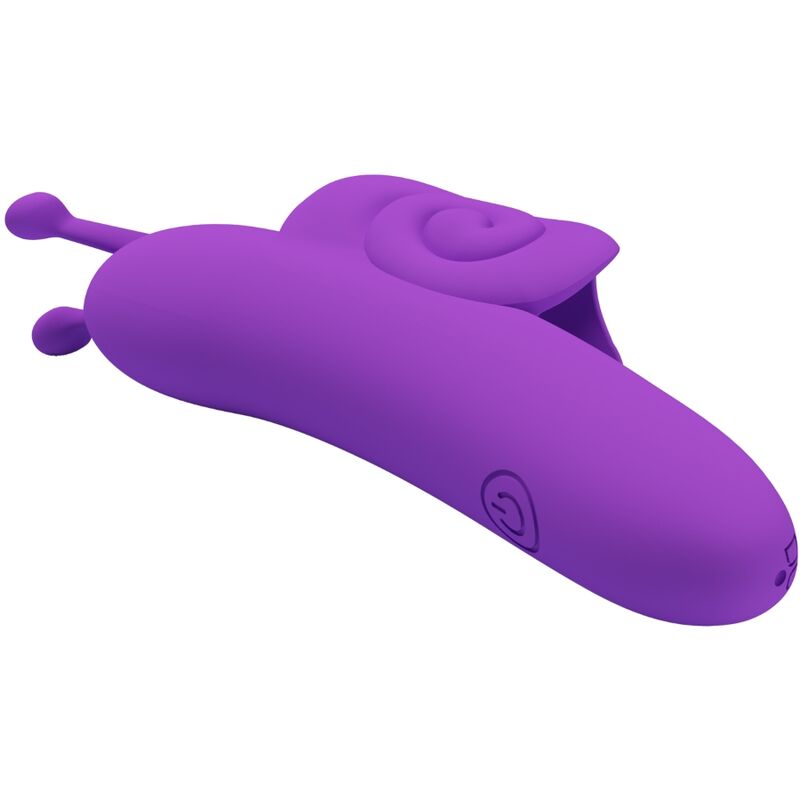 PRETTY LOVE - SNAIL MOĆNI LJUBIČASTI STIMULATOR PRSTA
