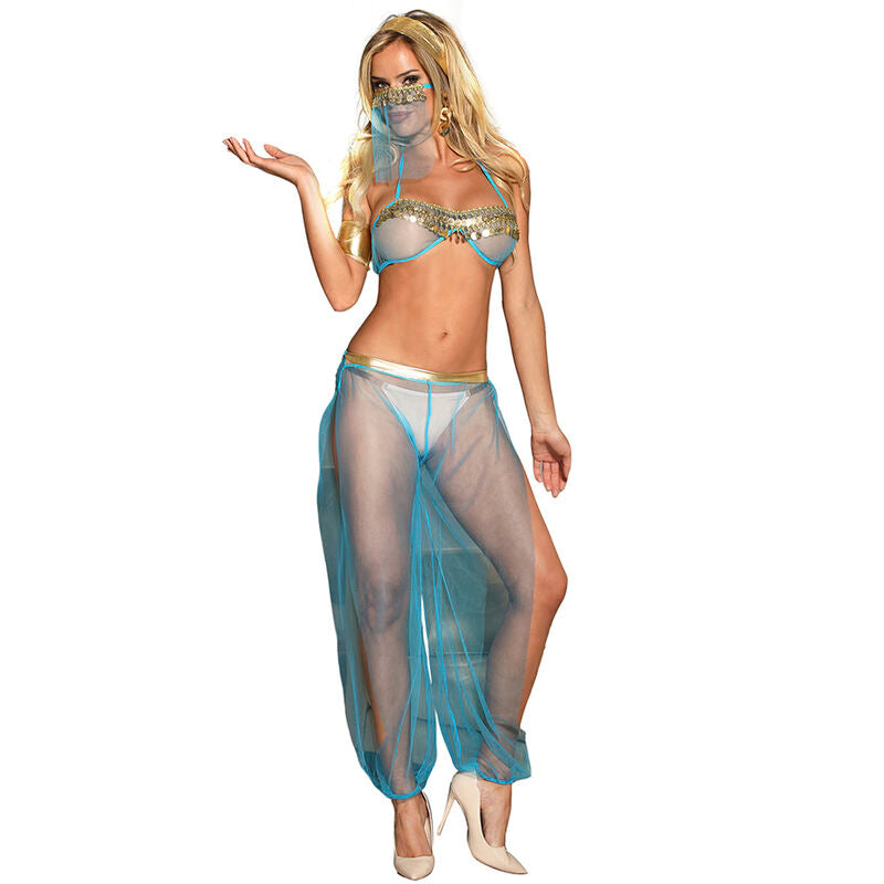 Subblime — India style blue lingerie set l/xl — product photo 3
