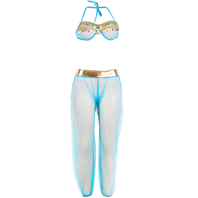 Subblime — India style blue lingerie set l/xl