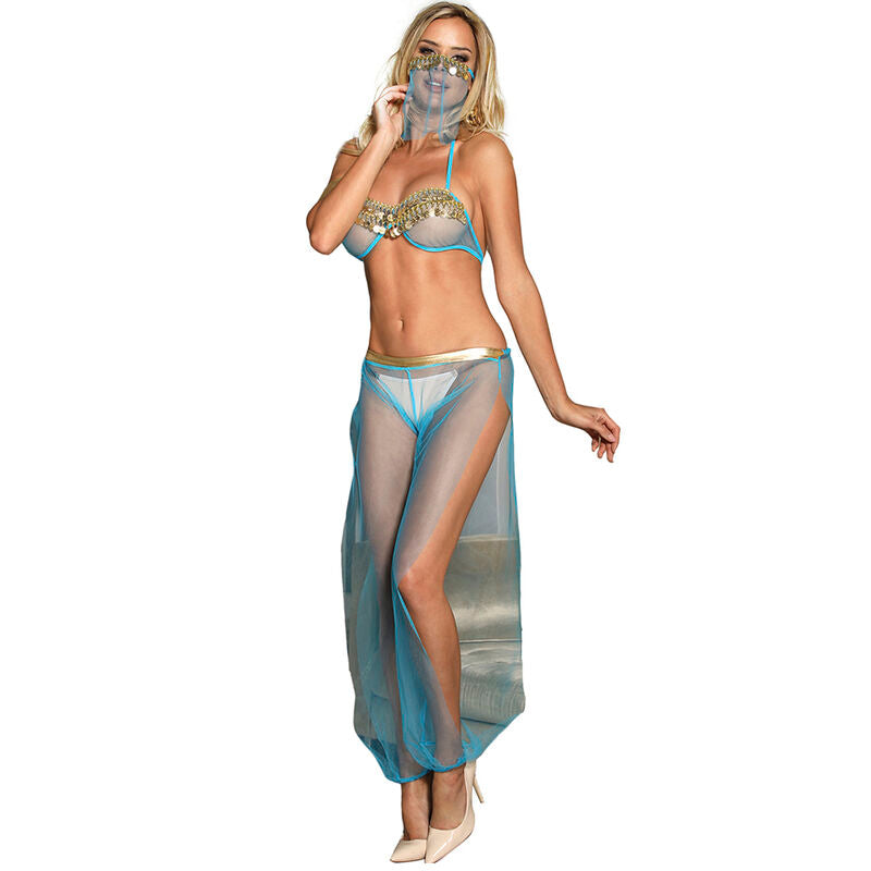 Subblime — India style blue lingerie set l/xl — product photo 2