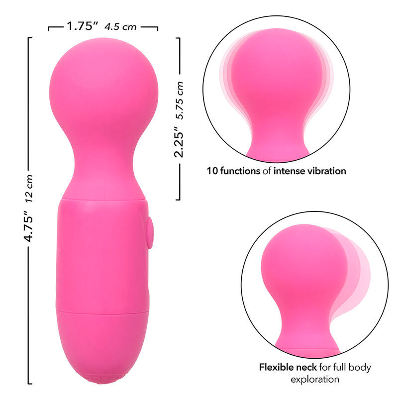 CALEXOTICS - PRVI PUNJIVI MASAŽER 10 VIBRACIJA ROZE