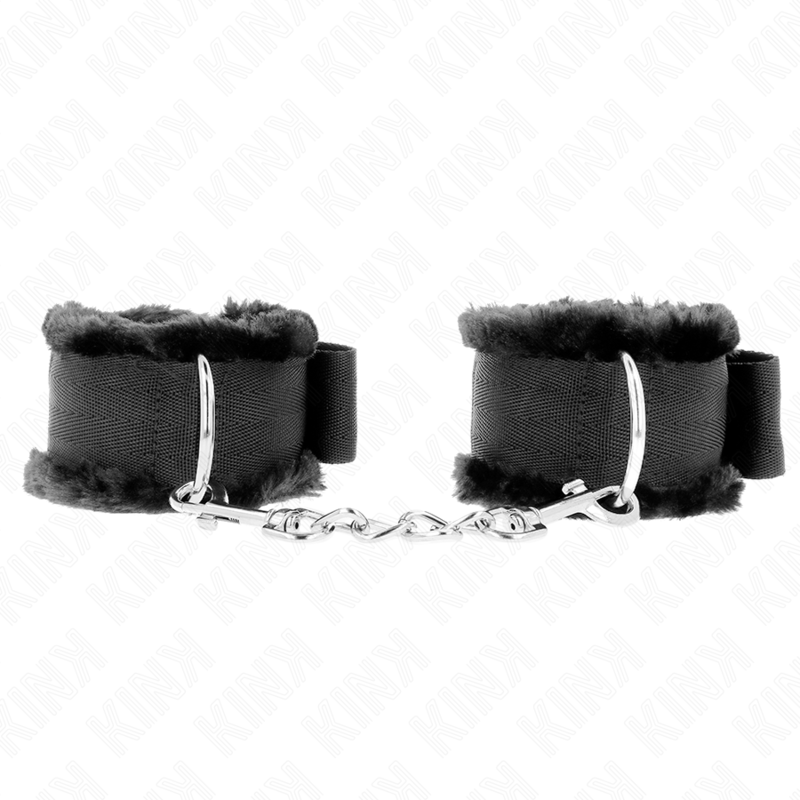 KINK - KRZNOM OBLOŽENE LISICE ZA RUKE CRNE PODESIVE 17-31 CM X 7 CM