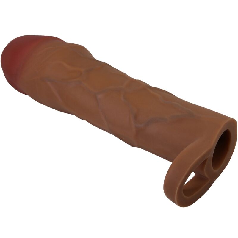 PRETTY LOVE - HANI NAVLAKA ZA PENIS SA 5 CM PRODUŽETKOM MULAT