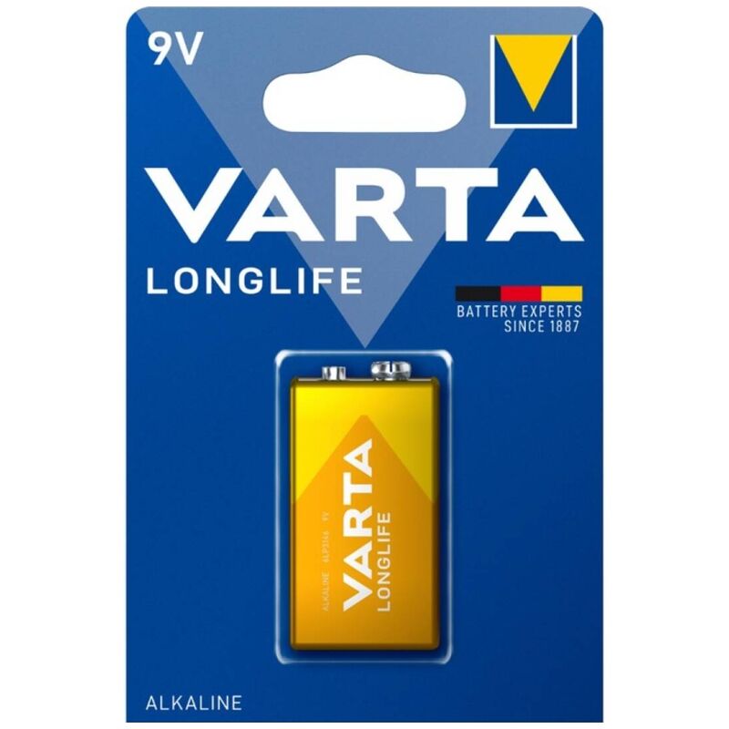 VARTA - LONGLIFE ALKALNA BATERIJA 9V LR61 BLISTER*1