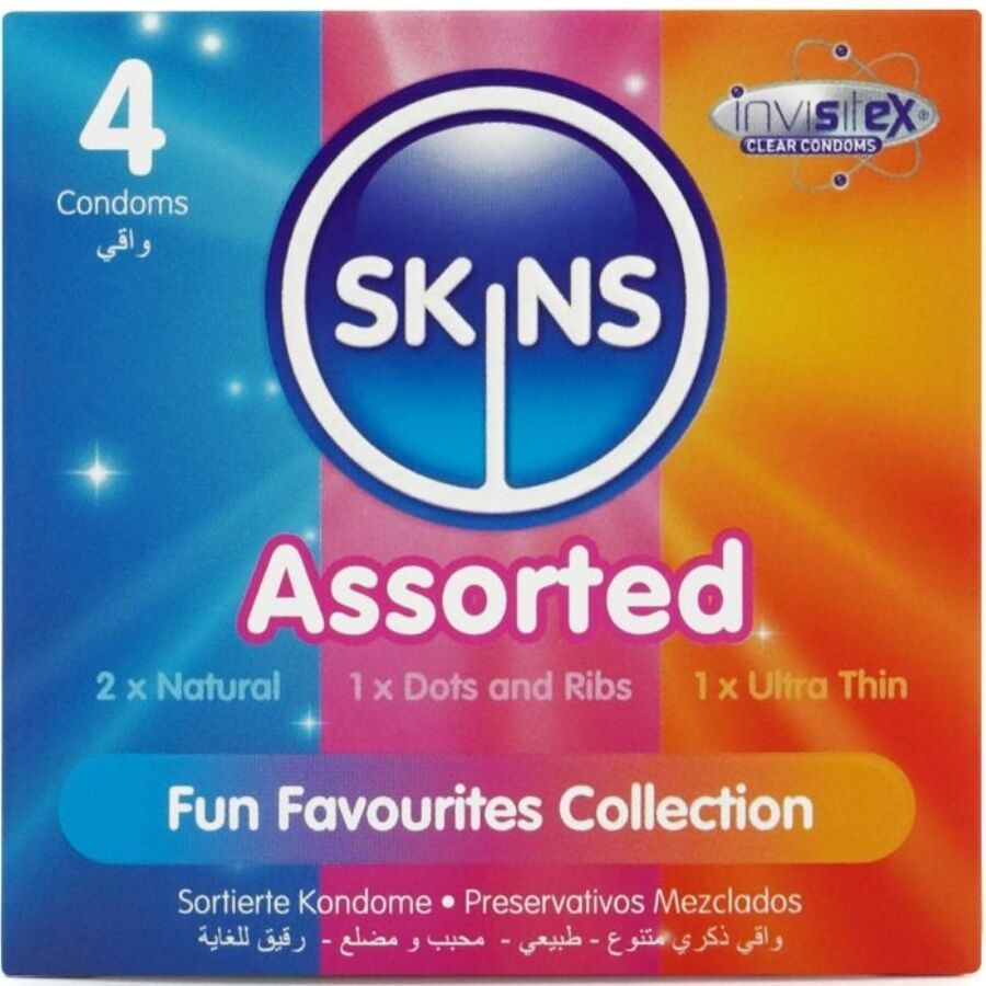 SKINS - RAZLIČITI PREMIUM KONDOMI PAKOVANJE 4