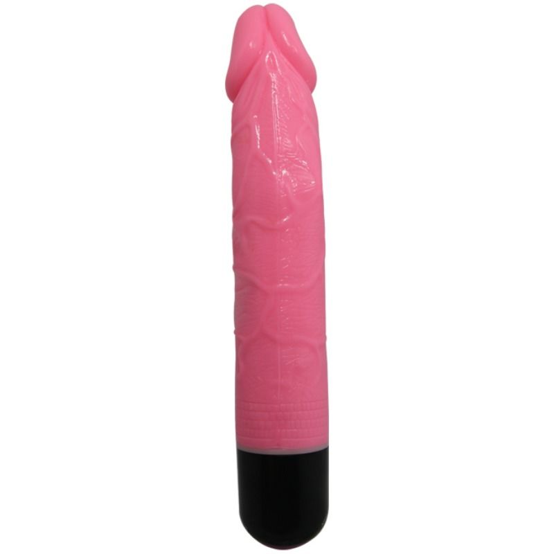 BAILE - ŠARENI REALISTIČAN VIBRATOR ZA SEKS ROZI 23 CM