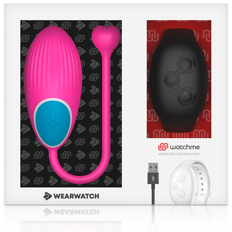 WEARWATCH - WATCHME TECHNOLOGY DALJINSKI UPRAVLJAČ JAJE FUCHSIJA / DŽET