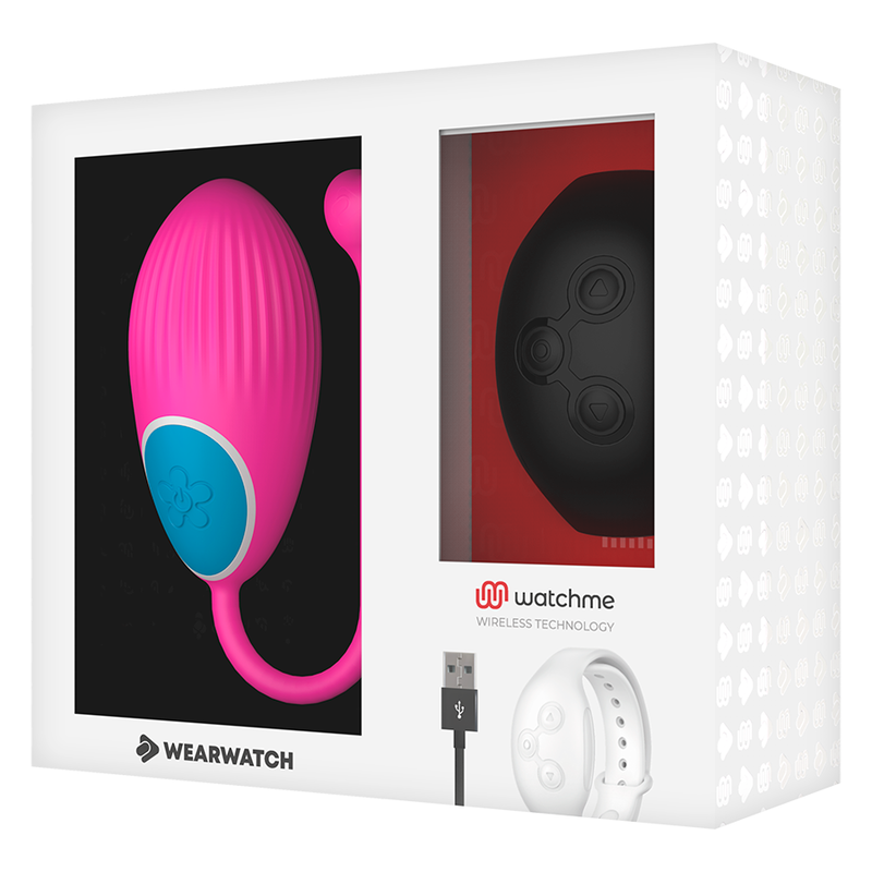 WEARWATCH - WATCHME TECHNOLOGY DALJINSKI UPRAVLJAČ JAJE FUCHSIJA / DŽET